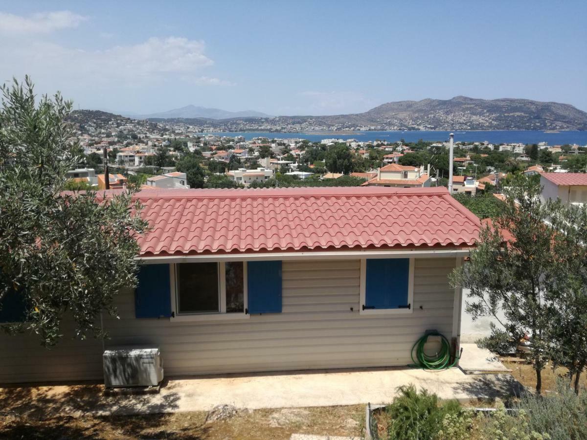 Small House Great View In Porto-Rafti Gulf Pórto Ráfti Eksteriør billede